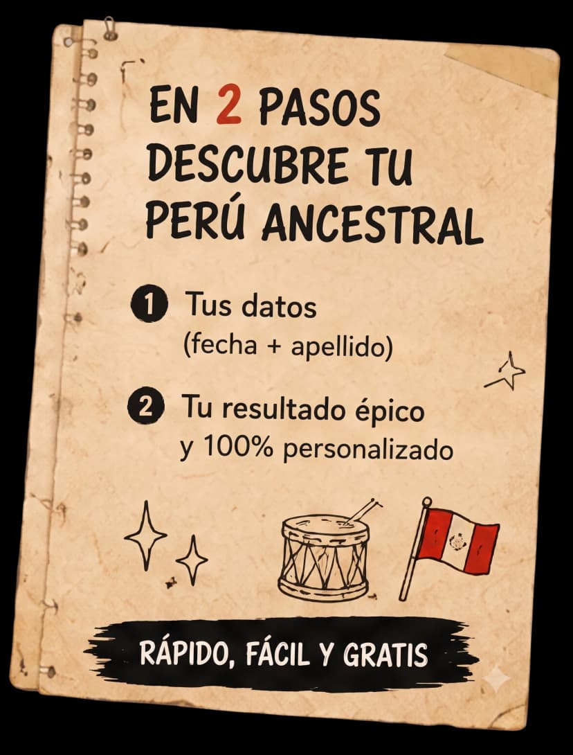 En 2 pasos descubre tu Perú ancestral